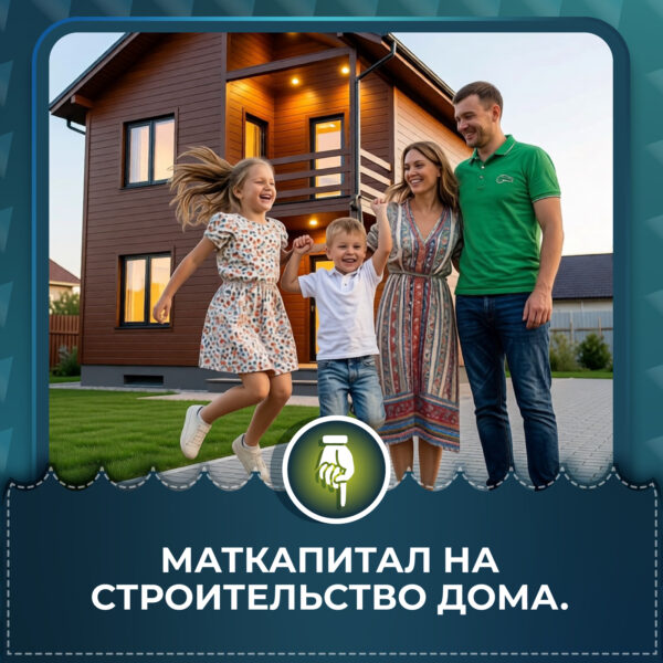 Маткапитал на строительство дома
